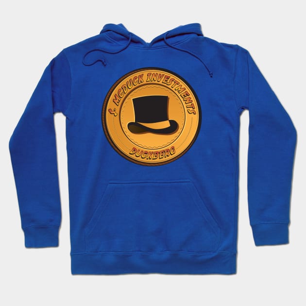 S. McDuck Investments Hoodie by DeepDiveThreads